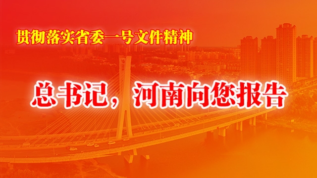 總書記，河南向您報告